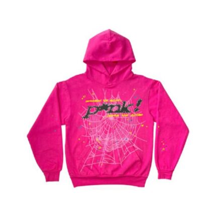Sp5der P*NK Hoodie – Pink