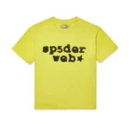 Yellow/Black sp5der Web Tee