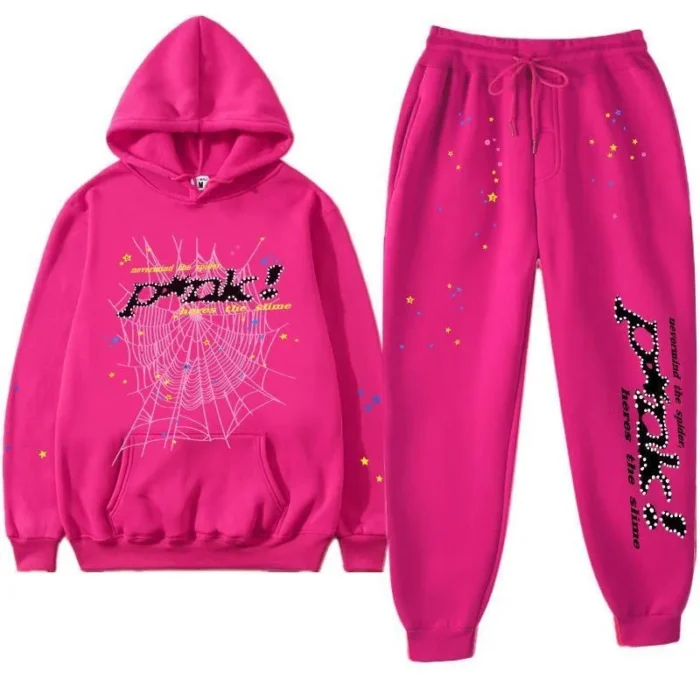 P*nk Spider Worldwide Tracksuit